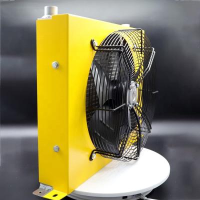 China High Heat Transfer Preformance Best Selling Cooling Heat Exchanger 100L AH1012 Flat-fin Air Cooled Hydraulic Oil Cooler for sale