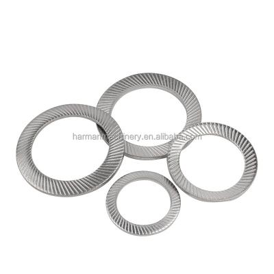 China Corrosion Resistance Locking Steel Joint M3-M130 Dacromet Plated Self-Locking Gasket for sale