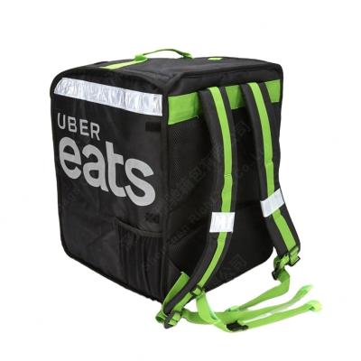 China Large Waterproof Fast Shipping Custom Pizza Hot Cooler Backpack Insulated Thermal Bag Uber Eats Fast Food Delivery Bag For Motorcycle for sale