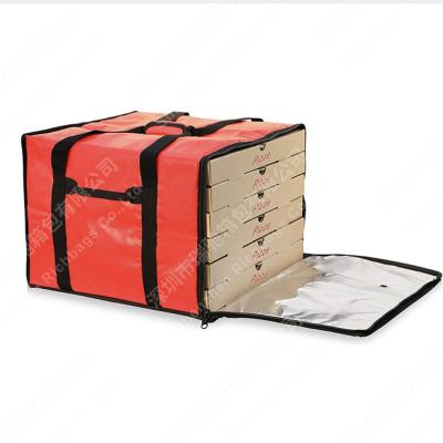 China Wholesale custom large waterproof foldable keep foods hot and cold pizza food delivery bag for sale