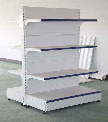 China JH Double Sided Store Metal Display Shelf Suitable Supermarket Shelves for sale