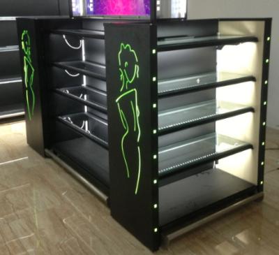 China JH Beauty Supply Double Sided Shelf Supplier Cosmetic Store Shelf for sale