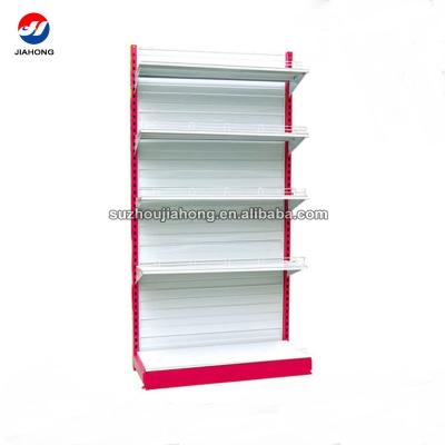 China Single Sided Easy To Install Gondola Hypermarket Supermarket Shelf For Africa, Display Stand Rack for sale