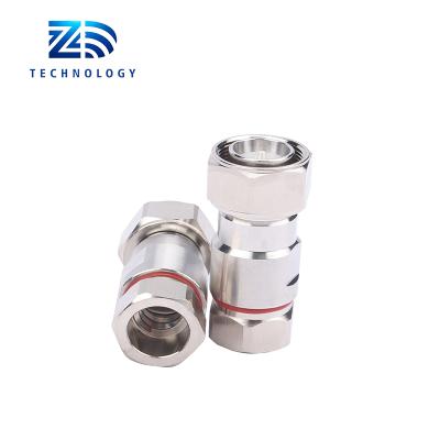 China RF ZD Mark 1/2 Direct Wire 1-2 4.3 10 Super Male Flexible Aluminum Connector for sale