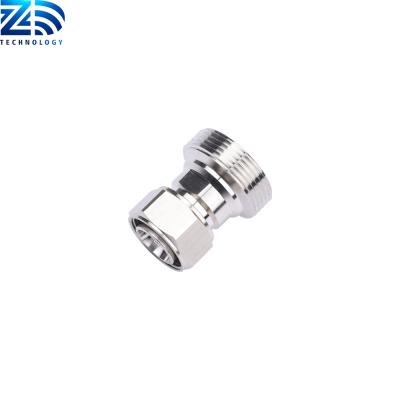 China RF Adapter 4.3-10 Mini Straight Rf Plug Male Jack Din 7 Female 16 Connector for sale