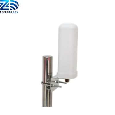 China 698-4000MHz 5G LTE Omni Directional Antenna Indoor / Outdoor Fiberglass Cover Pole Mounting ZD698-4000V04i360B for sale