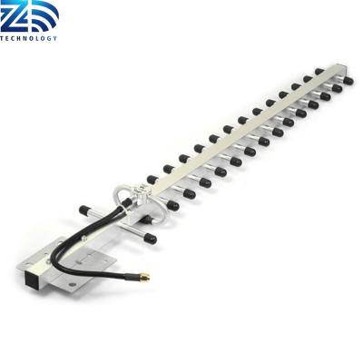 China High performance 18 elements 18dbi 2.4g Wlan external directional yagi antenna ZD-YGA-2425-18E for sale