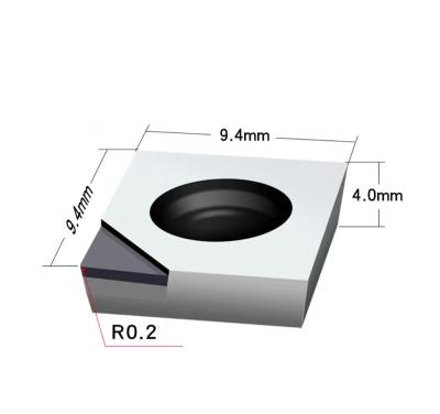 China External Turning Inserts PCD diamond cutting tools CCMT PCD insert for sale