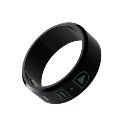 China Touch Screen Islamic Smart Ring Red And Black Smart Ring All Size Customized Health Smart Ring For Phone for sale