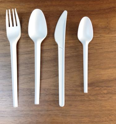 China CPLA Disposable Biodegradable Cutlery Compostable Cutlery for sale