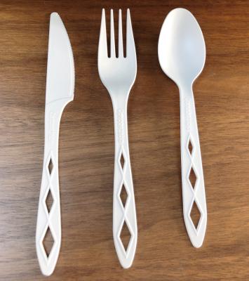 China CPLA Disposable Biodegradable Cutlery Compostable Cutlery for sale