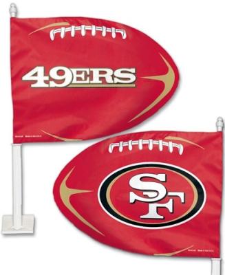 China San Francisco 49ers NFL Car Flag Flying Auto Banner for sale