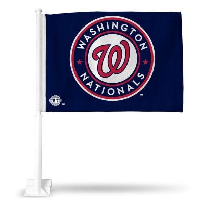 China Washington Nationals Polyester Printed Car Flag Flying Banner Included Poles for sale