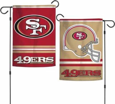 China SAN FRANCISCO 49ERS Flying Yard Flag 12 x 18 inch for sale