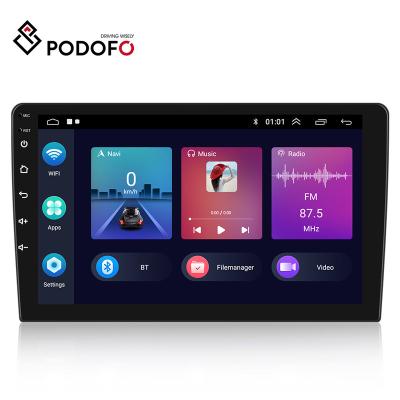 China GPS Podofo Android 11 Dual Din 2+32GB Car Stereo Radio 9