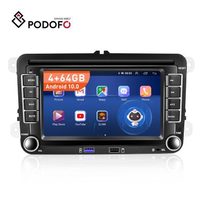 China ADI/HI-Res: 192khz/32bit ADI/HI-Res: 192khz/32bit Core Android 10 Car Radio Din Podofo 4+64G Carplay 8 Voice 7