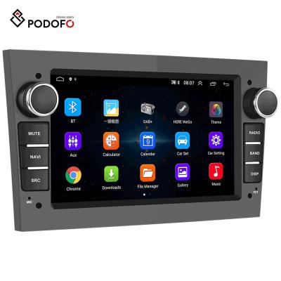 China Podofo 2 Din Car Radio Android GPS Navigation Stereo WiFi 10.0 BT FM Autoradio For Opel Corsa/Astra/Vectra/Zafira/Combo for sale