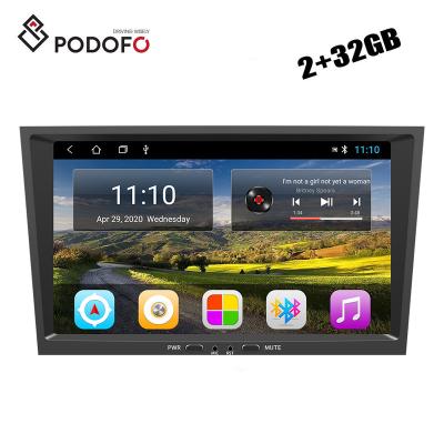 China Car Radio Podofo 2+32G Android 9.0 7