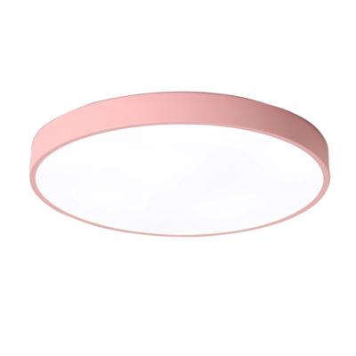 China Northern Europe style minimalist living room bedroom ultra-thin ceiling lights multi-size around ultra-thin led ceiling lamp for sale