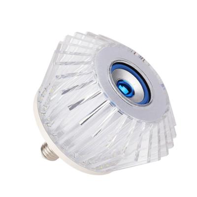 China Living room factory wholesale BT wireless music crystal bulb 24w e27 rgb led bulb for sale