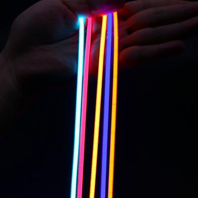 China Home High Lumen COB LED Strip Light Flex LED Tape 3000K 4000K 6000K DC12V/24V Light Red Blue Green COB for sale