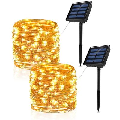 China Solar System LED Controller Solar Light Outdoor Waterproof Garden Fairy Lamp Fairy Lamp Decoration Solar Garland String Lights Christmas Party for sale