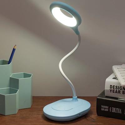 China Modern Eye Protect Led Table Lamp 3-Color Adjustable USB Temperature Learning Table Lamp for sale