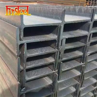 China Construction a36 100x68 200x100 250x116 mm hot rolled i beam structural st52 metal steel beam for sale