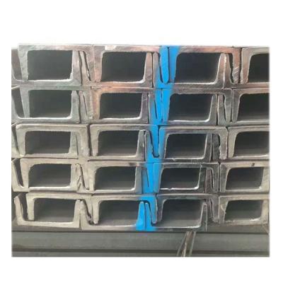 China construction ms steel u channel astm ss400 a36 s235jr 100mm hot rolled steel channel price for sale