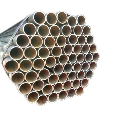 China Structure pipe ss400 schedule 40 black hot rolled carbon steel welded steel pipe diameter erw for sale