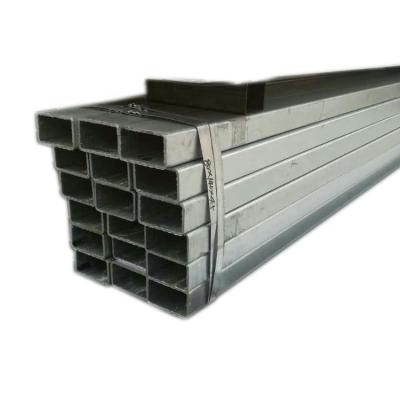 China Structure pipe a36 60x60 40x80 square galvanized square steel pipe rectangular hollow section steel pipe for sale