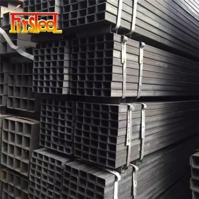 China weight steel structure pipe astm a36 q235 s275jr 30x30 40x40 square tube pipe stkr400 steel pipe for sale