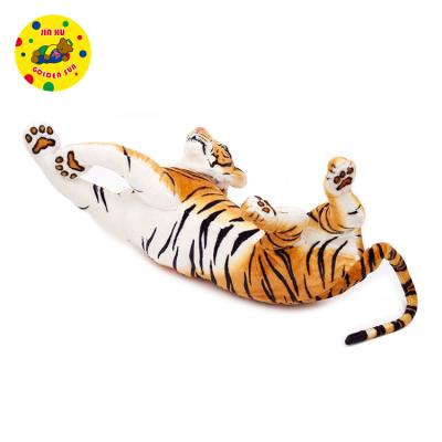 China Soft Realistic Animal Plush Tiger Kids Gift Or Promotion Simulation Stuff Real Big Toys for sale