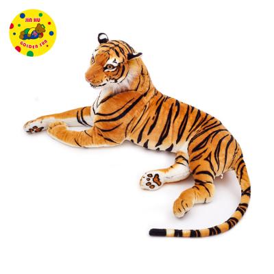 China Realistic Plush Toy For Gift Or Tiger Toys Giant Big Stuffed Tiger Animal Jungle Siberia Tiger Promotion for sale