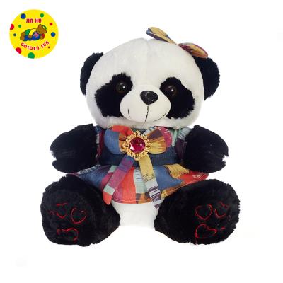 China Custom lovely gift or promotion cushion panda plush suffed pillows toys for sale