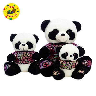 China Cute And Cheap Big Size Panda Plush Stuffed Animals Gift Or Promotion Toy With Different Sizes for sale