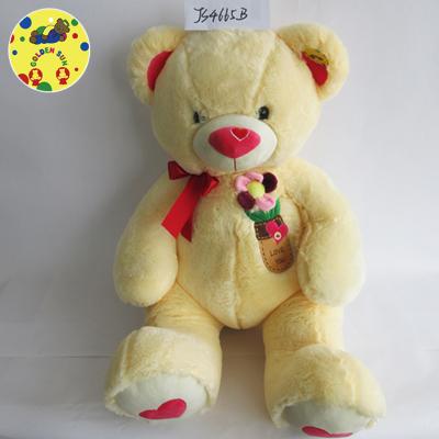 China Lovely 160cm Knitted Soft Giant Teddy Bear Plush Toys For Gift Or Promotion for sale