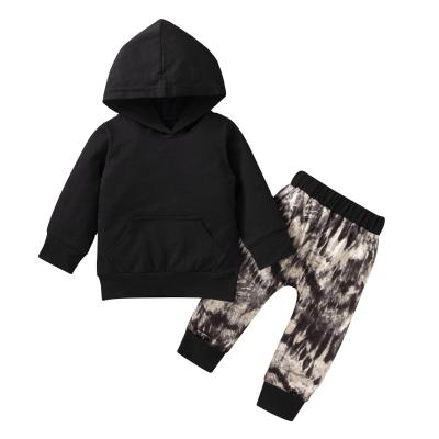 China Breathable Children's Pants Long Sleeve Hoodie Sports Autumn Set Children's Two-Piece Wear for sale