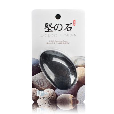 China Classic Stone Shape School Correction Tapes Stationery 3 Colors 5mm*6m 5mm*6m for sale