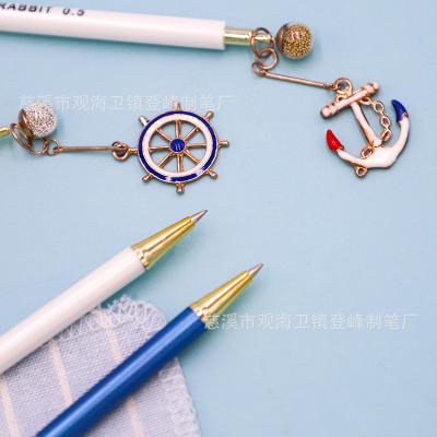 China office & Cute Nautical Girl Cute Nautical Boy School Student New Age School Pencil Dangle Pendent Automatic Stationery 0.50.7 for sale