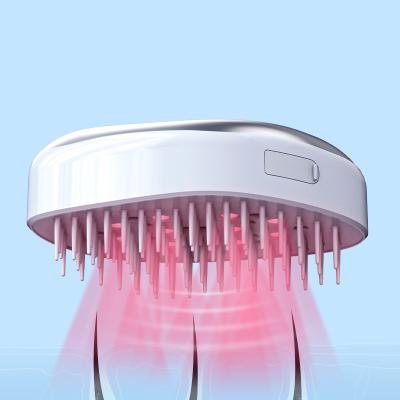 China LLLT Laser RED: 660nm Red Light Laser Hair Growth Comb Anti Hair Loss Electric Massage Therapy Infrared Laser Hair Growth Comb for sale