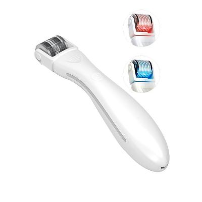 China Anti-Puffiness New Removable Head 3 in 1 Microneedle Dermaroller Teasing Derma Rolling Derma System Roller for sale