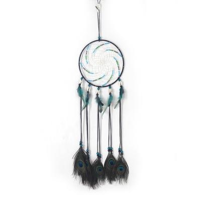 China China The Wonder Bird Dreamcatcher Handmade For 20CM Iron Rings Feather Home Decor With Party Decoration Crafts for sale