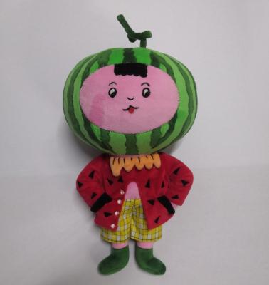 China Cartoon Toy New Arrival Fruit Watermelon Plush Toys Amazon Stuffed Toys Doll Stuffed Soft Stuffed Gift Toys for sale