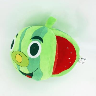 China Soft Toy Green and Red Plush Watermelon Soft Toys for sale