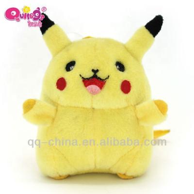 China High Quality Toy Min order soft plush pikachu mascot toy for kids for sale