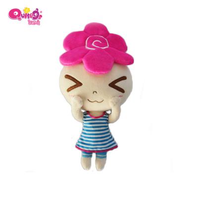 China TAOQI Cute Soft Toy Stuffed Plush Toy Custom Cute Kawaii Stuffed Kids Plush Toy Sound Doll Peluches for sale