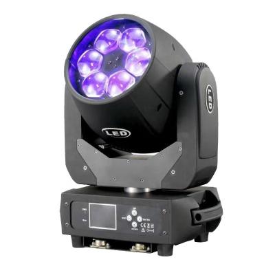 China Linear Effect Lens (0~60'') Bee Eye LED 6*40W 4-in-1 RGBW Beam Wash Zoom Moving Head Stage Light for sale