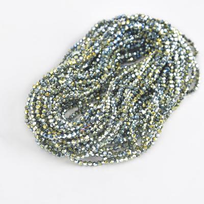 China Shining Brand New High Quality Shining  Loose Crystal Beads Beautiful Crystal Hollow Glass Beads For Jewelry Making for sale