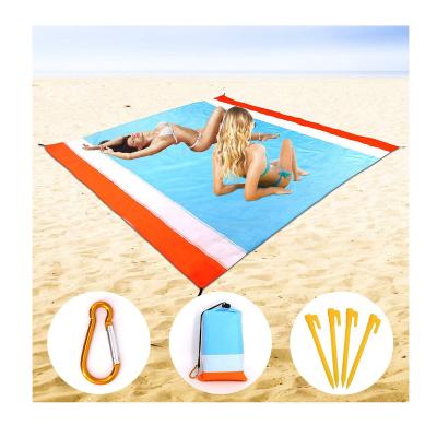 China Factory Customized Wholesale Hot Nylon Outdoor Party Picnic Beach PVC Batch Selling Amazon Waterproof and Moisture-Proof Mat for sale